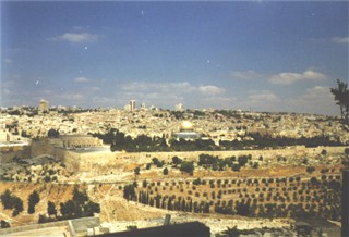 Jerusalem from Mount of Olives
